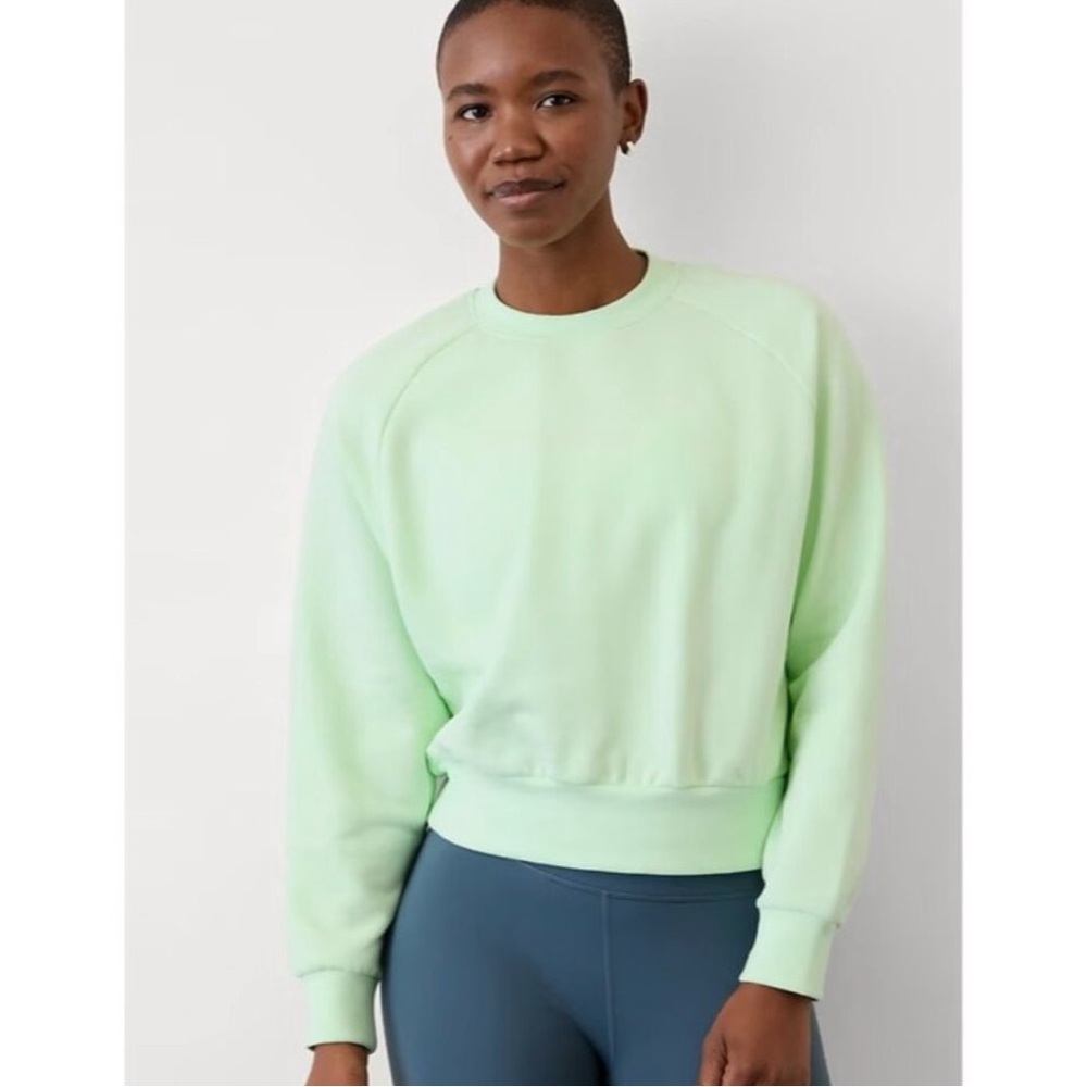 Athleta forever fleece crew neck